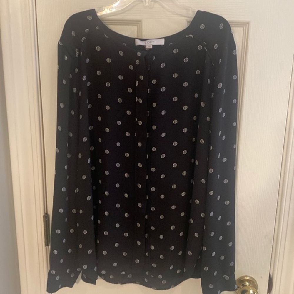 Loft black top in mint condition - Picture 1 of 5